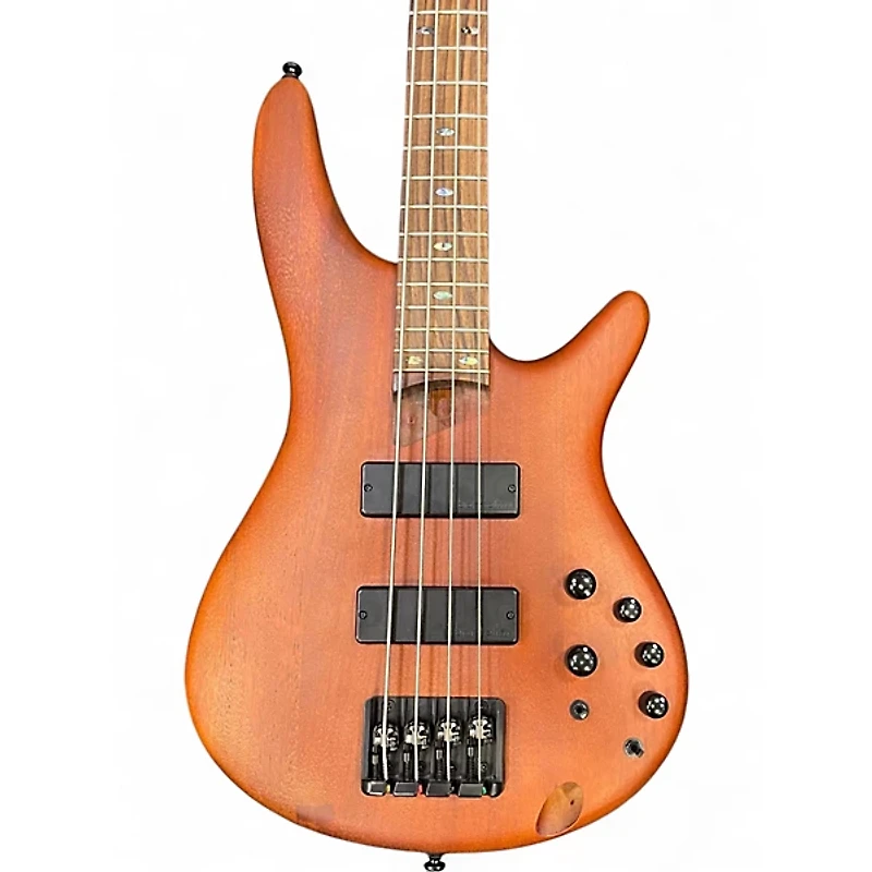 Used Ibanez SR500E Natural Electric Bass Guitar