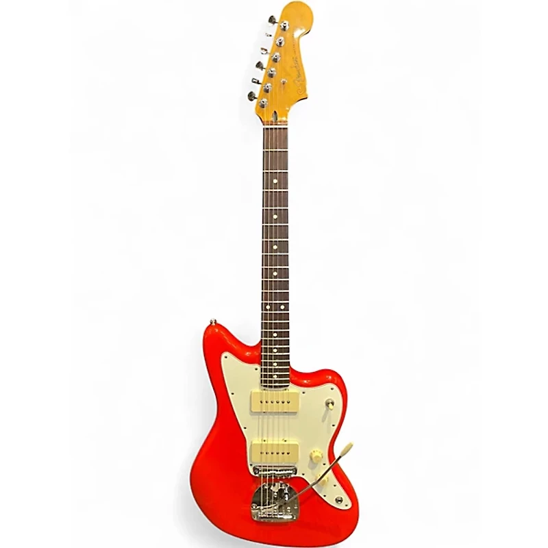 Used Fender Player II Jazzmaster Coral Red Solid Body Electric Guitar