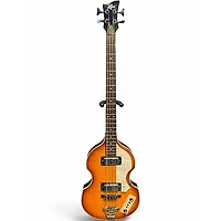 Used Rogue VB100 Brown Sunburst Electric Bass Guitar