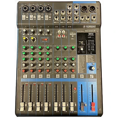 Used Yamaha MG10XUF Unpowered Mixer