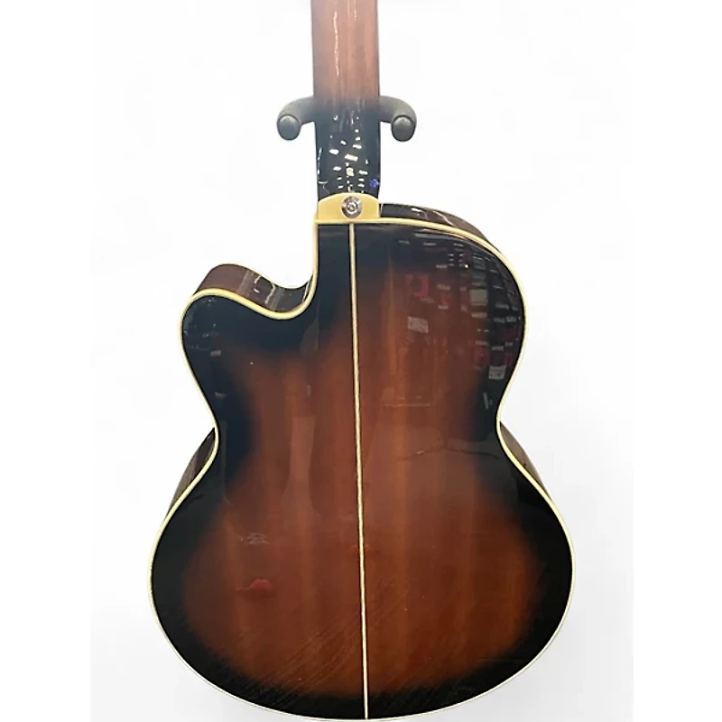 Used Ibanez AEB10E DARK VIOLIN SUNBURST Acoustic Bass Guitar