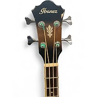 Used Ibanez AEB10E DARK VIOLIN SUNBURST Acoustic Bass Guitar