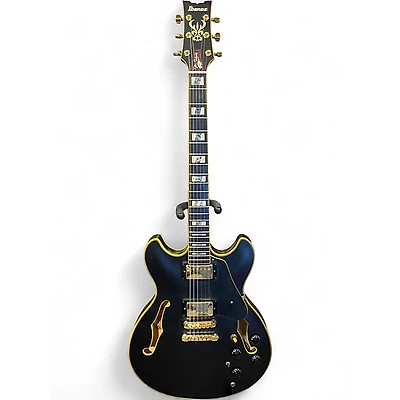 Used Ibanez JSM20 Black Hollow Body Electric Guitar