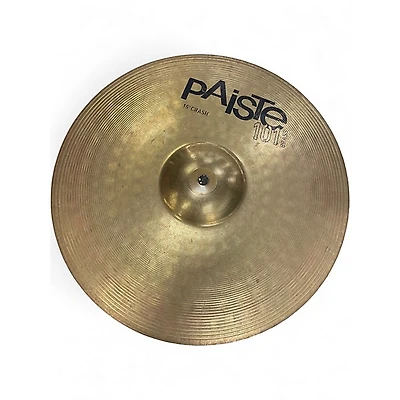 Used Paiste 16in 101 BRASS CRASH Cymbal