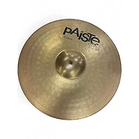 Used Paiste 16in 101 BRASS CRASH Cymbal