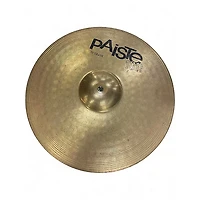 Used Paiste 16in 101 BRASS CRASH Cymbal