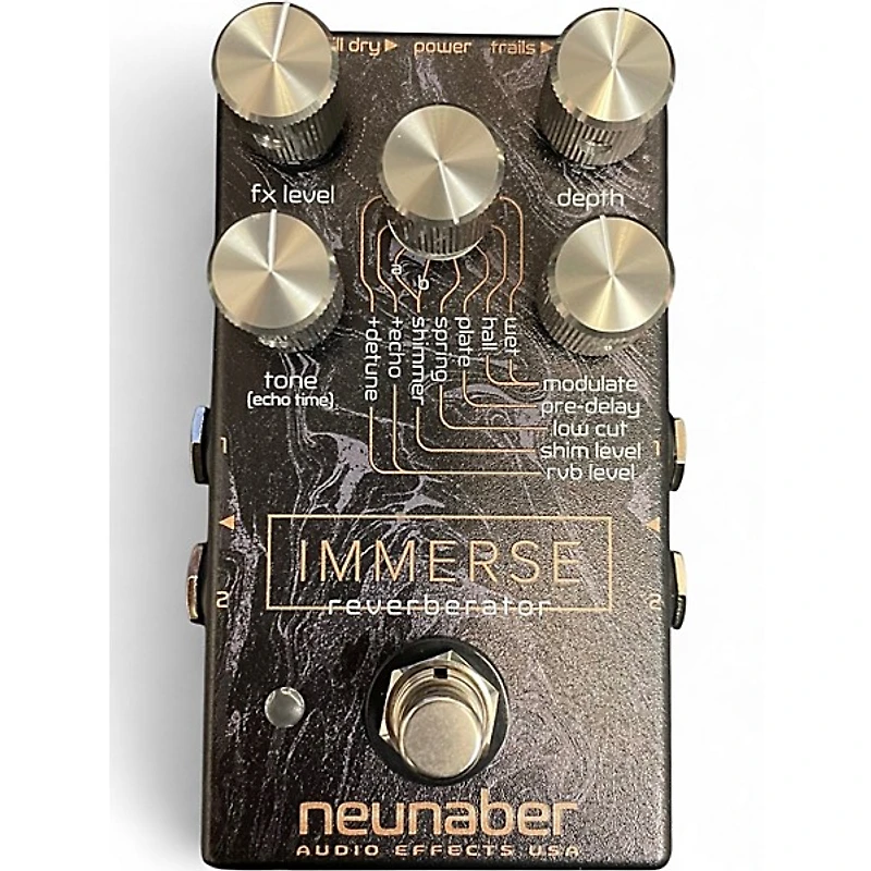Used Neunaber Audio Immerse Reverberator Effect Pedal