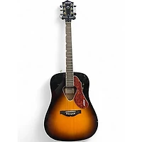 Used Gretsch Guitars G5024E Rancher Sunburst Acoustic Electric Guitar