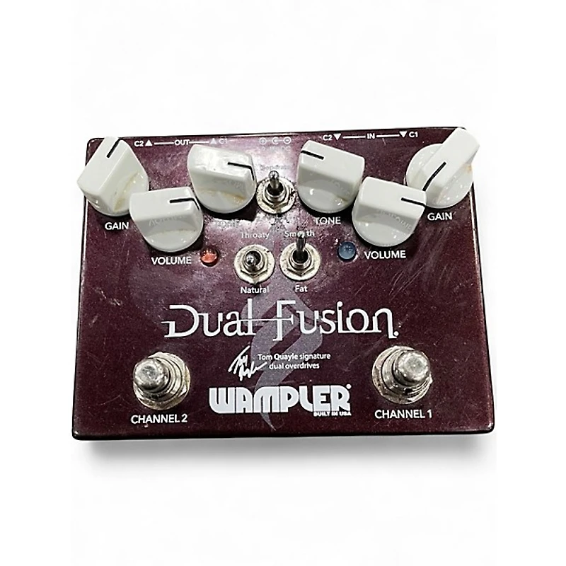 Used Wampler Dual Fusion Tom Quayle Signature Overdrive Effect Pedal