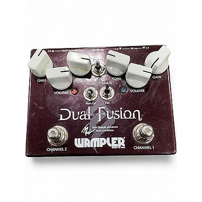 Used Wampler Dual Fusion Tom Quayle Signature Overdrive Effect Pedal