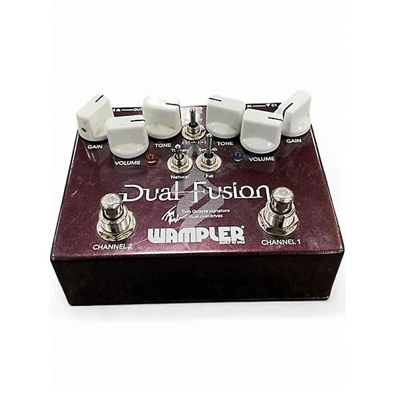 Used Wampler Dual Fusion Tom Quayle Signature Overdrive Effect Pedal
