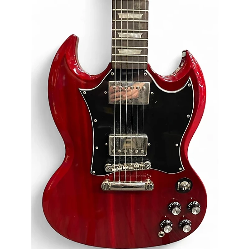 Used Epiphone SG Pro Red Solid Body Electric Guitar