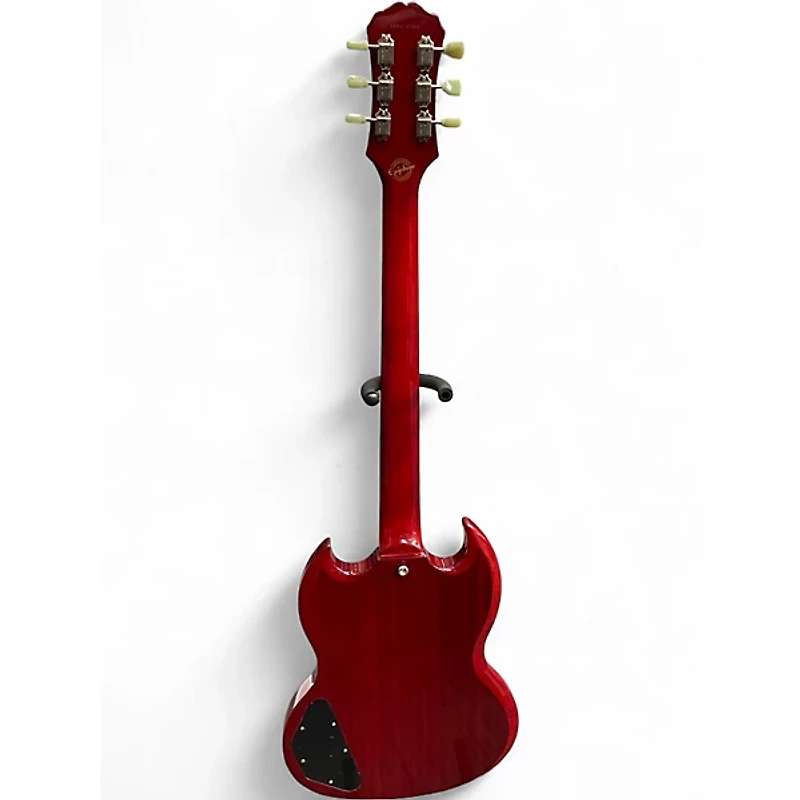 Used Epiphone SG Pro Red Solid Body Electric Guitar