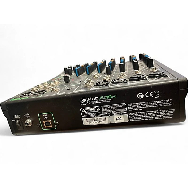 Used Mackie PROFX10V3 Powered Mixer