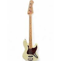 Used Lakland USA Series 44-60 WHITE Electric Bass Guitar