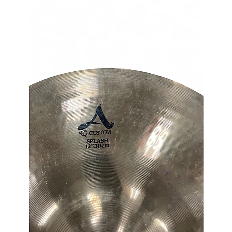 Used Zildjian 12in A Custom Splash Cymbal