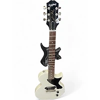 Used Epiphone BILLY JOE LES PAUL JUNIOR Alpine White Solid Body Electric Guitar