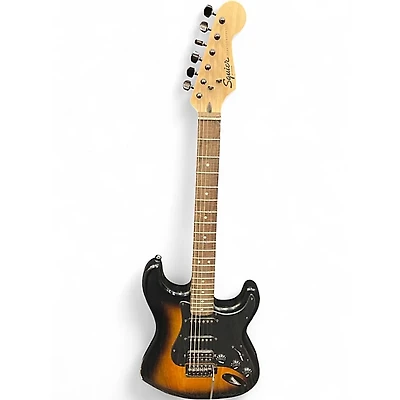 Used Squier Sonic Stratocaster Sunburst Solid Body Electric Guitar