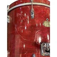Used Pearl 5 Piece Export RED Drum Kit