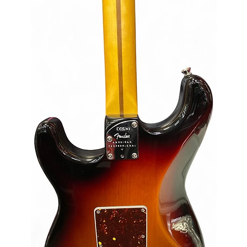 Used Fender American Professional II Stratocaster Tobacco Burst Solid Body Electric Guitar