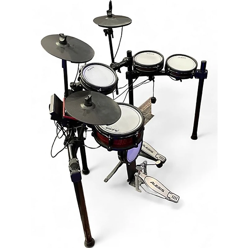 Used Alesis nitro pro 8 piece Electric Drum Set