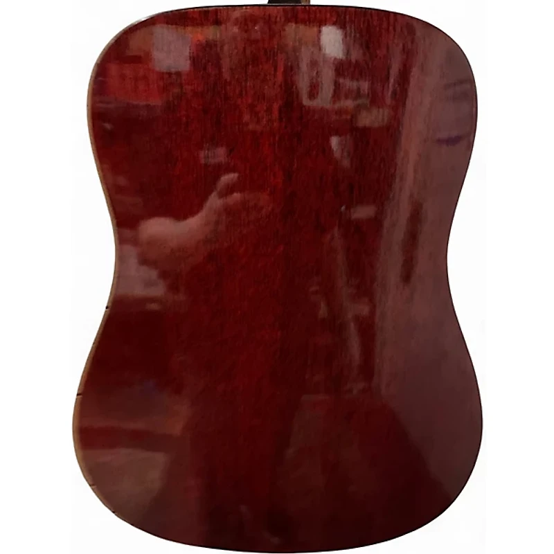 Used Washburn D10 Natural Acoustic Guitar