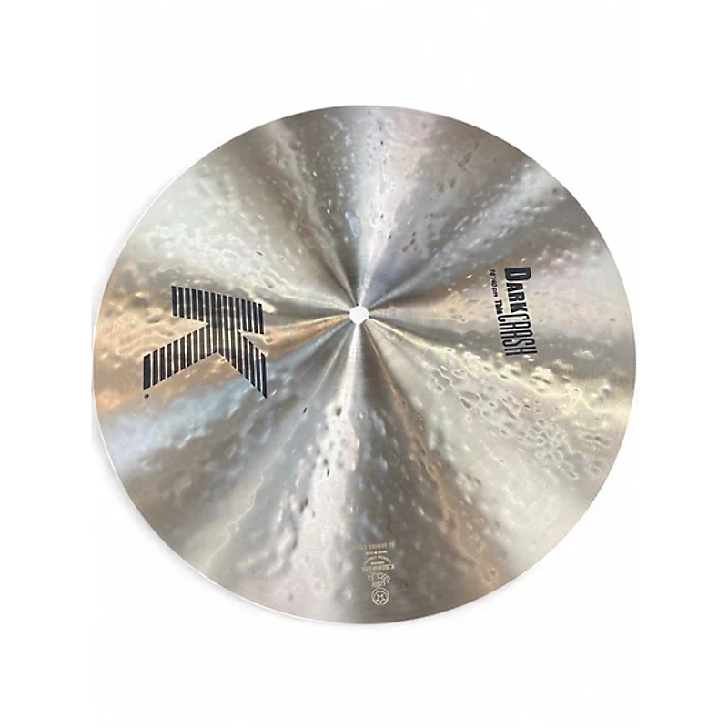 Used Zildjian 16in K Thin Dark Crash Cymbal