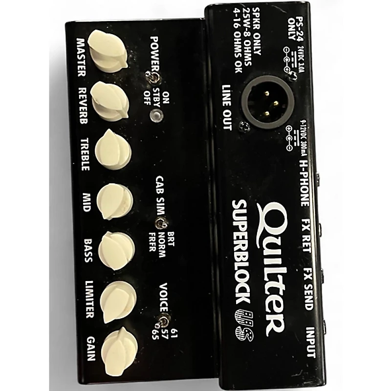 Used Quilter Labs superblock us Solid State Guitar Amp Head