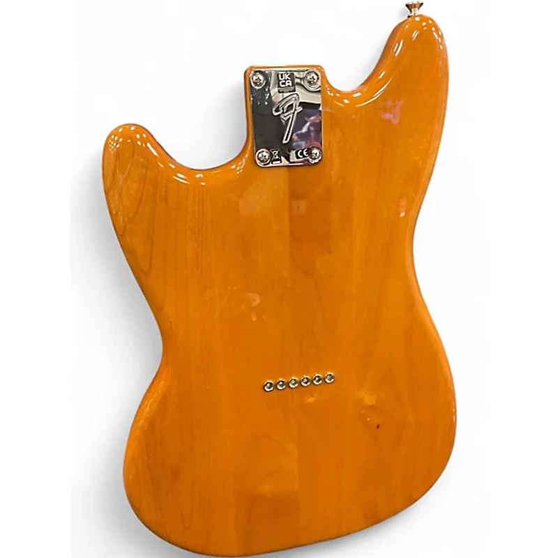Used Fender Mustang 90 aged natural Solid Body Electric Guitar
