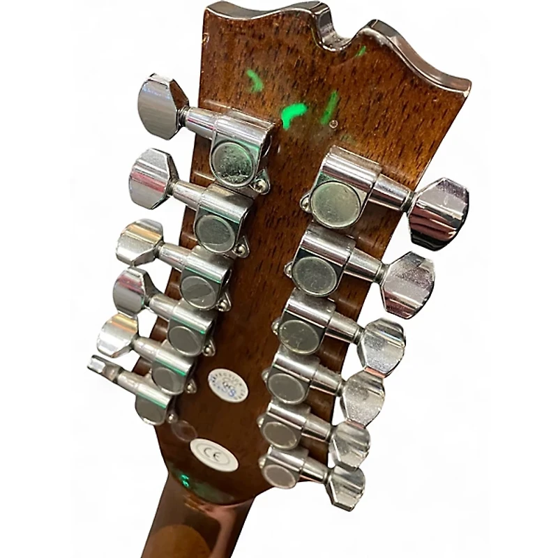 Used Mitchell d120s12e Natural 12 String Acoustic Guitar