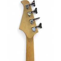 Used Silvertone SSLB-11 Black Electric Bass Guitar