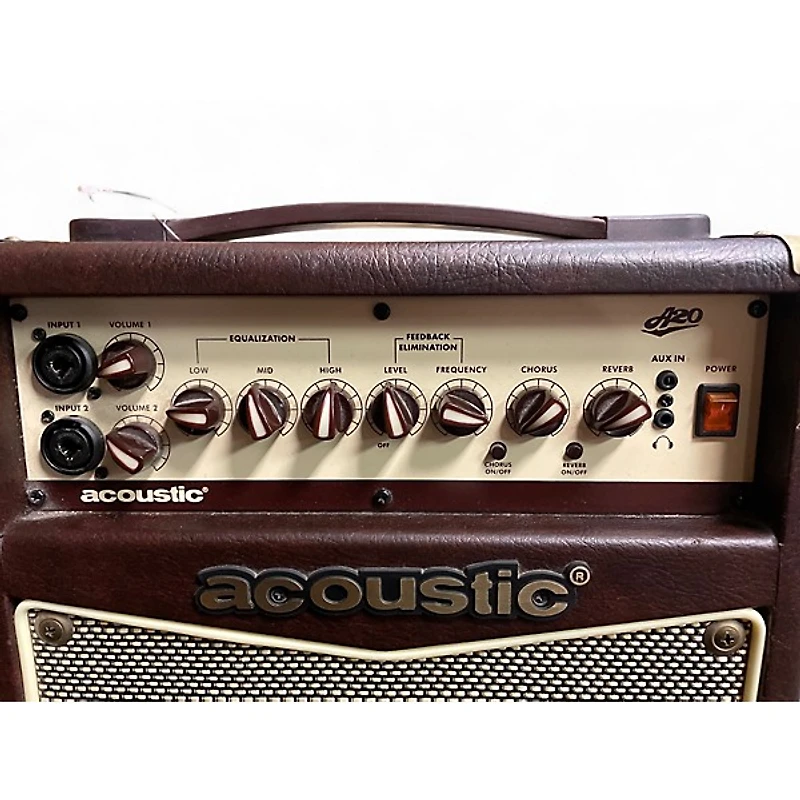 Used Acoustic A20 20W Acoustic Guitar Combo Amp