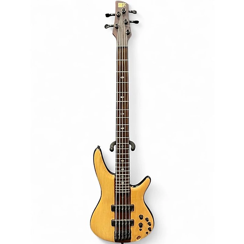 Used Ibanez SR1305 Natural Electric Bass Guitar