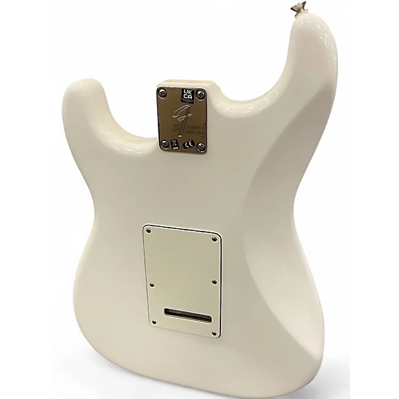 Used Fender Player Stratocaster Polar White Solid Body Electric Guitar