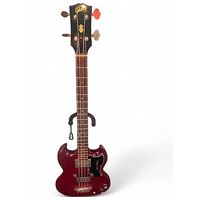 Vintage 1966 Gibson EB0 Cherry Electric Bass Guitar