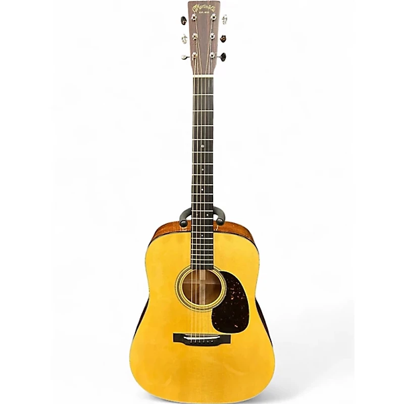Used Martin Custom Shop D18 Natural Acoustic Guitar