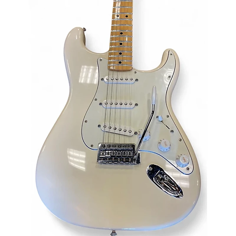 Used Fender Standard Stratocaster ARTIC WHITE Solid Body Electric Guitar