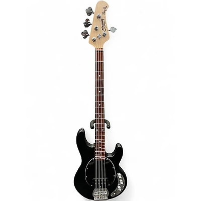 Used Sterling by Music Man Sub Series Stingray Black Electric Bass Guitar