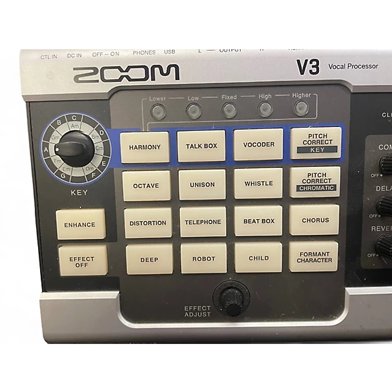 Used Zoom V3 Effect Processor