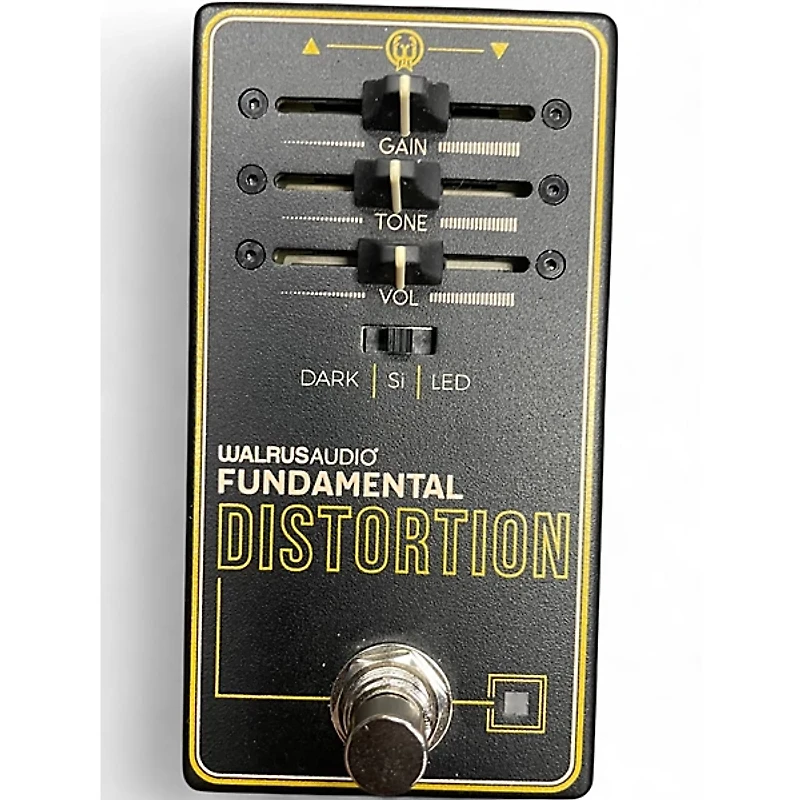Used Walrus Audio FUNDAMENTAL DISTORTION Effect Pedal