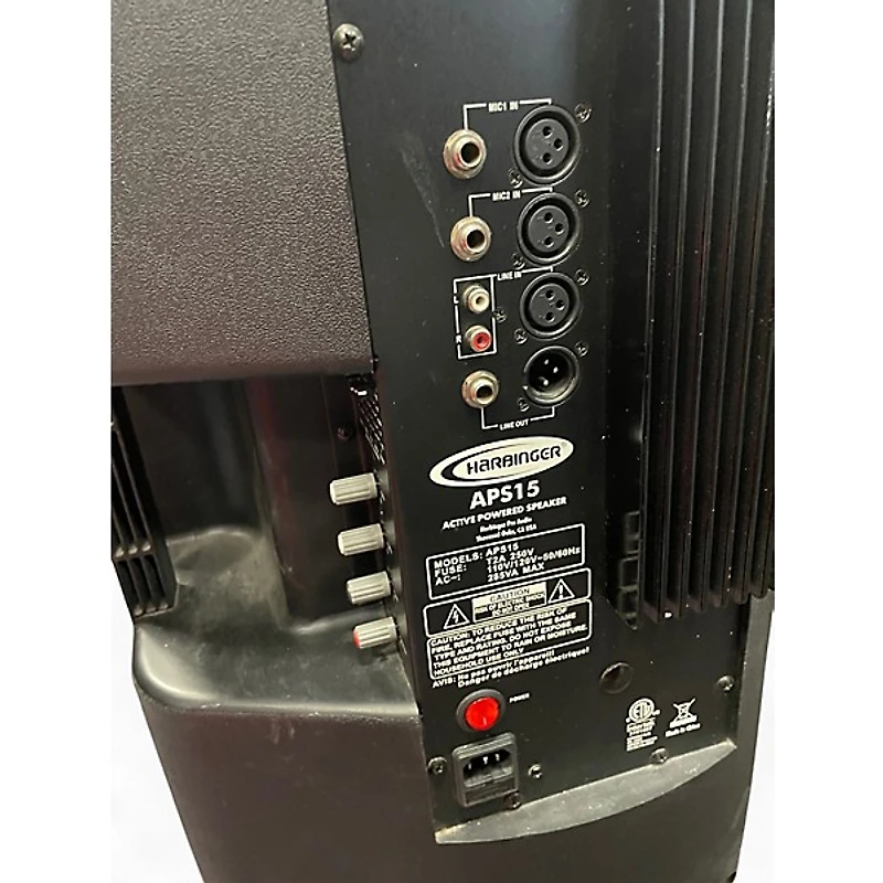 Used Harbinger APS15 Powered Speaker