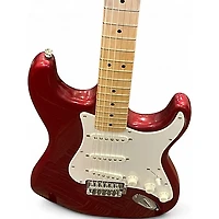 Used Squier Standard Stratocaster Candy Apple Red Solid Body Electric Guitar