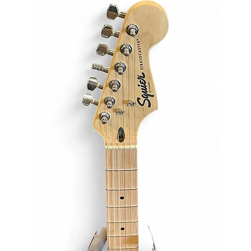 Used Squier Standard Stratocaster Candy Apple Red Solid Body Electric Guitar