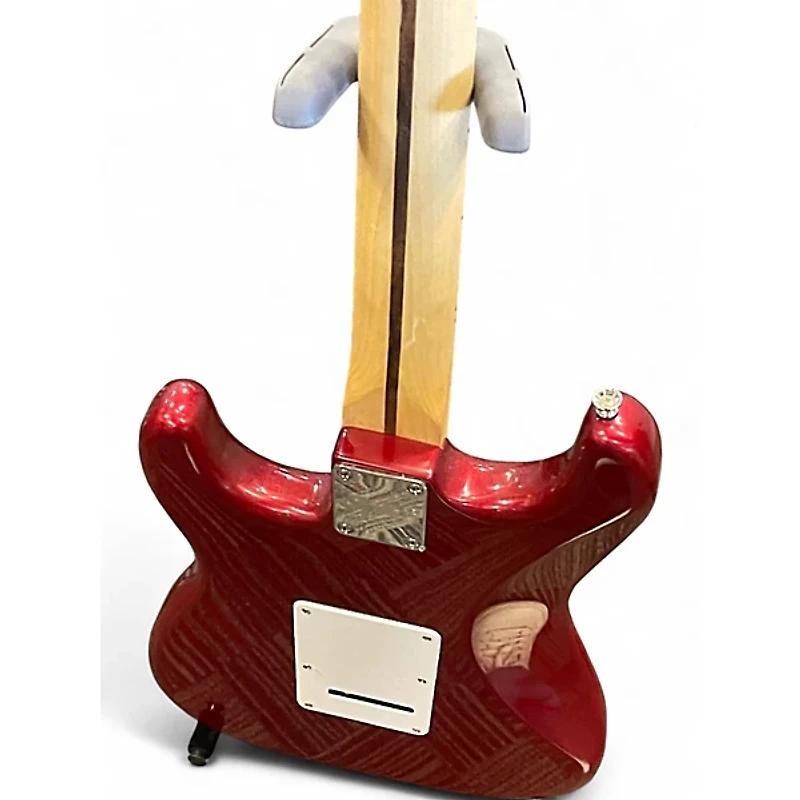 Used Squier Standard Stratocaster Candy Apple Red Solid Body Electric Guitar