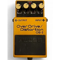 Used BOSS OS2 Overdrive Distortion Effect Pedal