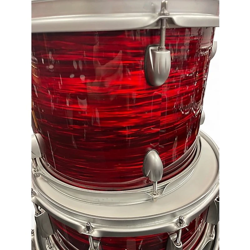 Used Gretsch Drums 4 Piece Catalina Club Rock Red Drum Kit