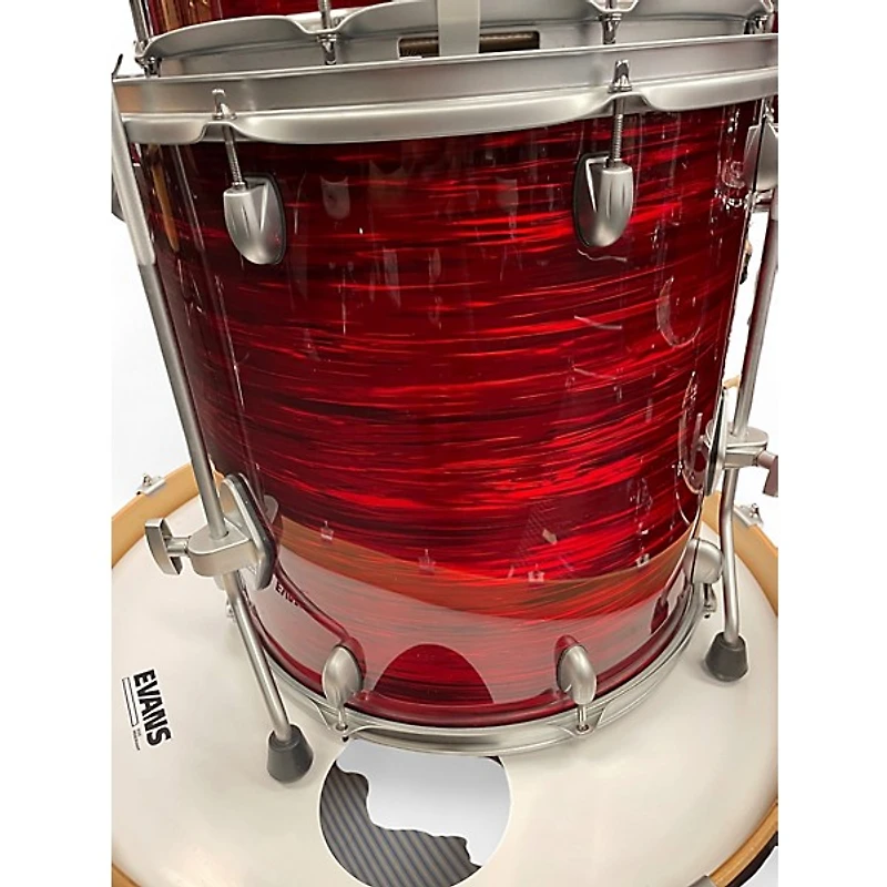 Used Gretsch Drums 4 Piece Catalina Club Rock Red Drum Kit