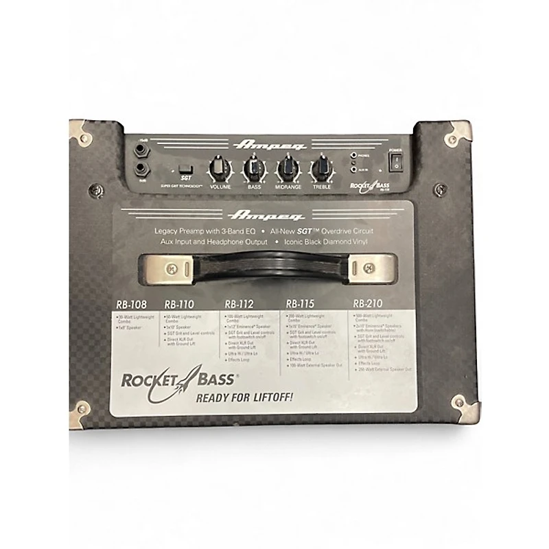 Used Ampeg RB-108 Bass Combo Amp