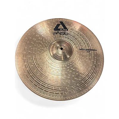Used Paiste 18in Alpha Medium Crash Brilliant Cymbal