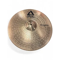 Used Paiste 18in Alpha Medium Crash Brilliant Cymbal